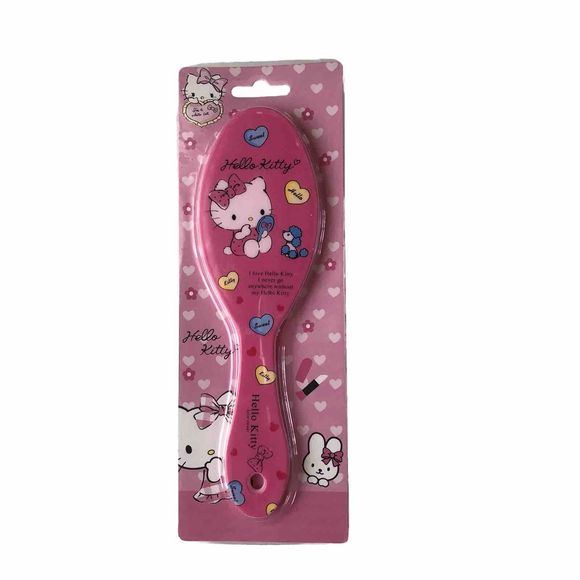 Hello Kitty Kids Hair Brush with Poodle - Picture 1 of 5